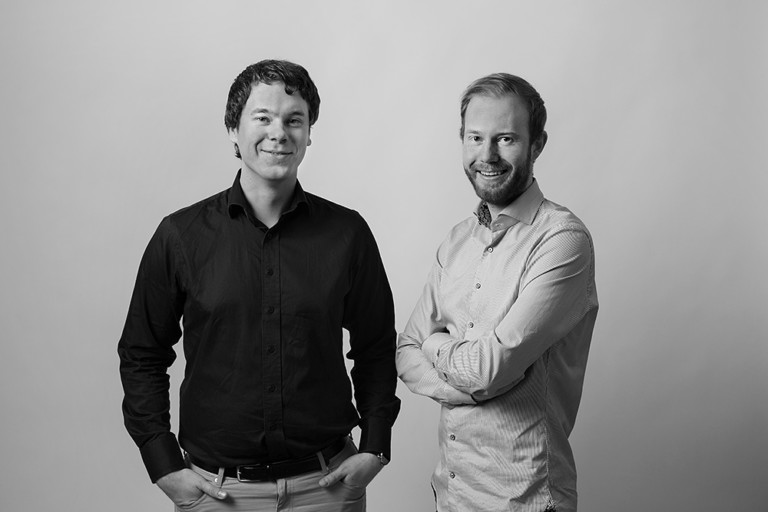 Billy och Filip Palmberg, grundare av OnDesk kontorsmaterial och Flies.se.