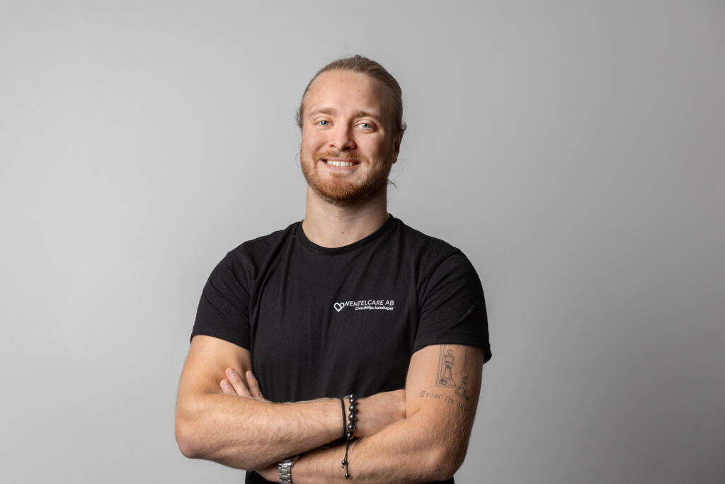 Porträtt ung entreprenör, man, HLR, Hugo Wenzel, startup, BIC Factory