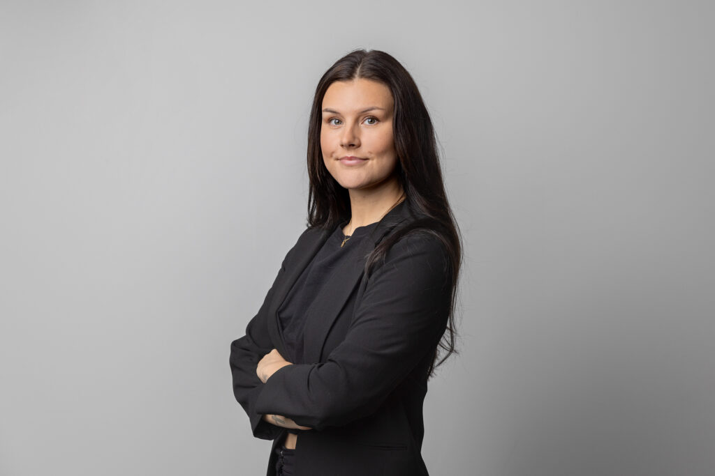 Porträtt på ung entreprenör, kvinna, startup, Julia Mörtzell, Hjärnhälsa, BIC Factory